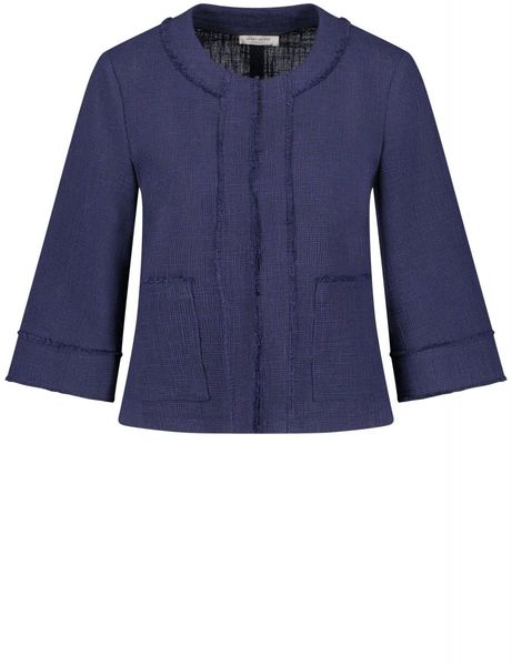 Gerry Weber Collection Blazer with 3/4 sleeves - blue (80927)