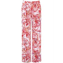 Gerry Weber Edition Pantalon avec imprimé floral - orange/rose/rouge (03068)