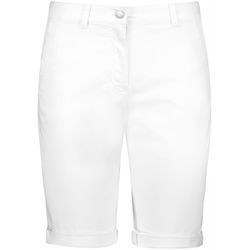 Gerry Weber Edition Shorts mit gekrempeltem Saum - weiß (99600)