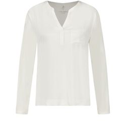 Gerry Weber Edition Blouse with V-neck - beige (99700)