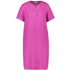 Gerry Weber Edition Linen dress with cuffs - purple (30903)