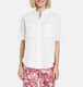 Gerry Weber Edition Blouse with breast pockets - white (99600)