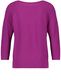 Gerry Weber Edition 3/4 sleeve sweater with linen content - purple (30903)