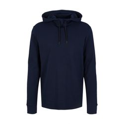 Tom Tailor Denim Structured hoodie  - blue (10668)