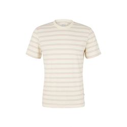 Tom Tailor Striped T-shirt - beige (31459)