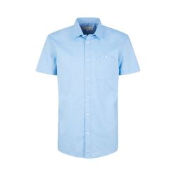 Tom Tailor Denim Short sleeve shirt with chest pocket - white (31147)