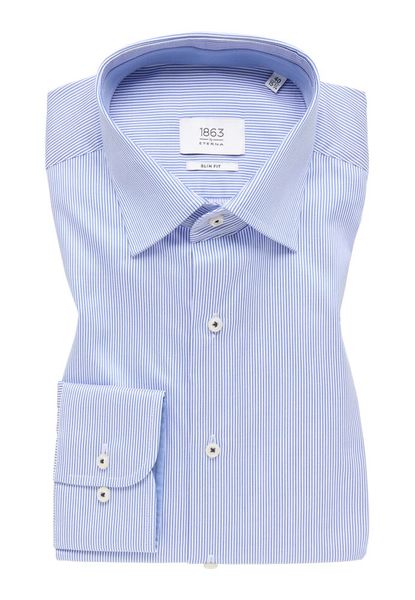 Eterna Slim Fit : Shirt - blue (15)
