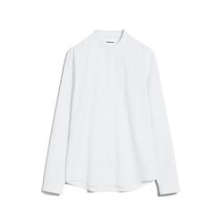Armedangels Organic cotton shirt - Tomaaso Strip - white (188)