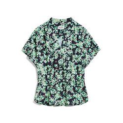 Armedangels Blouse Oversized Fit - Staacy Ditsy Floral - vert (1237)