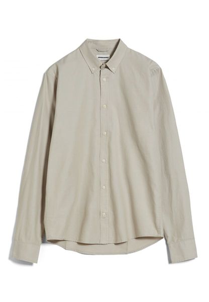 Armedangels Shirt Regular Fit - Quaasa  - gray/beige (2248)