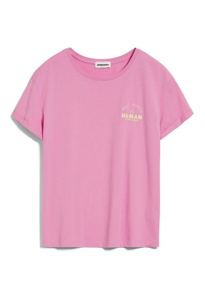 Armedangels Loose Fit T-Shirt - Naalin Elements - pink (2239)