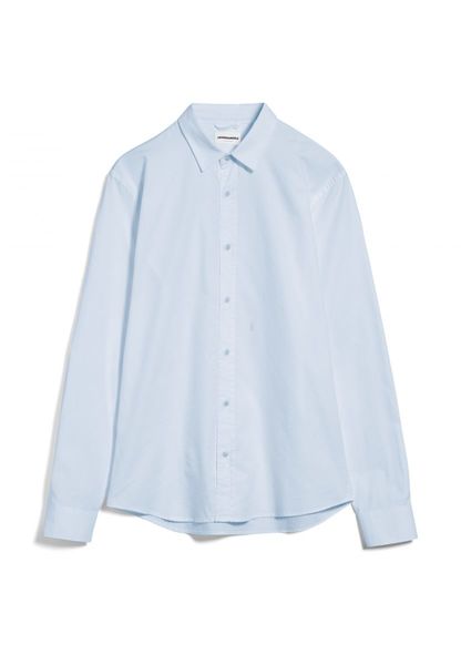 Armedangels Organic cotton shirt - Quaadi  - blue (2235)