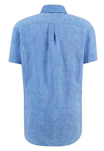 Fynch Hatton Leinenhemd - blau (600)