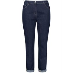 Samoon 5-Pocket Jeans  - bleu (08999)