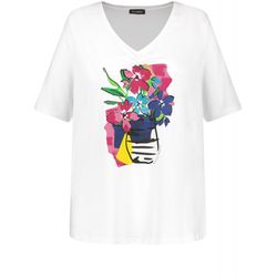 Samoon T-shirt 1/2 sleeve - white (09602)