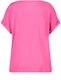 Samoon T-shirt à manches courtes avec imprimé sur le devant - rose (03362)