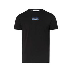 Calvin Klein Jeans T-shirt mit Logo-Print - schwarz (BEH)
