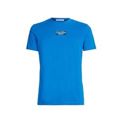 Calvin Klein Jeans T-shirt mit Logo-Print - blau (C3B)