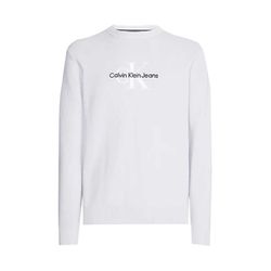 Calvin Klein Jeans Monologo crew neck sweater - gray (PSX)