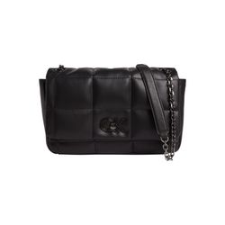Calvin Klein RE-LOCK QUILT SHOULDER BAG - black (BAX)