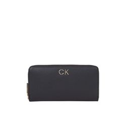 Calvin Klein Large Wallet Made From Recycled Material - black (BAX)
