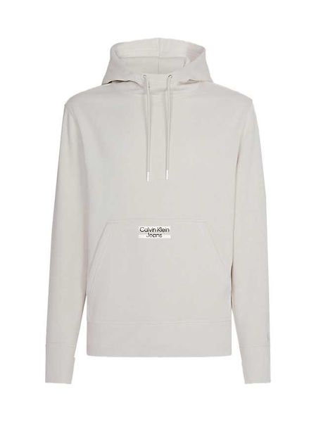 Calvin Klein Jeans Transparent stripe logo hoodie - beige (ACI)
