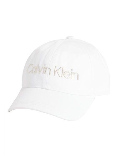 Calvin Klein Kappe mit Logo - weiß (YAF)