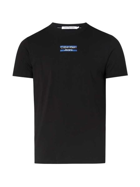 Calvin Klein Jeans T-shirt with logo print - black (BEH)
