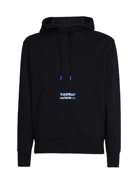 Calvin Klein Jeans Transparent stripe logo hoodie - black (BEH)