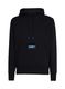 Calvin Klein Jeans Transparent stripe logo hoodie - black (BEH)
