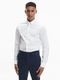 Calvin Klein Jeans CK CHEST LOGO SLIM STRETCH SHIRT - weiß (YAF)