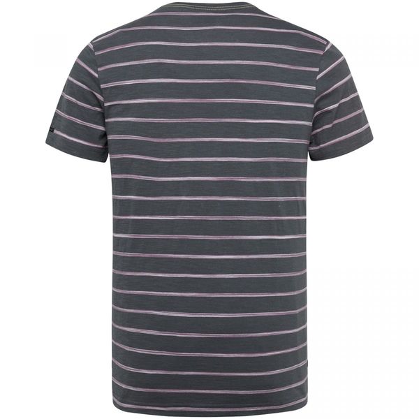 PME Legend T-Shirt mit Streifenmuster - grau (Grey)