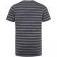 PME Legend T-Shirt mit Streifenmuster - grau (Grey)