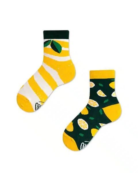 Many Mornings Socks - The Lemon - yellow (00)