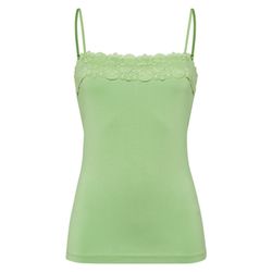 Zero Top with lace edge - green (5264)