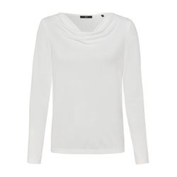 Zero Shirt with cowl neck - white (1014)