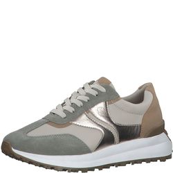 s.Oliver Red Label Sneaker with metallic details - beige (463)