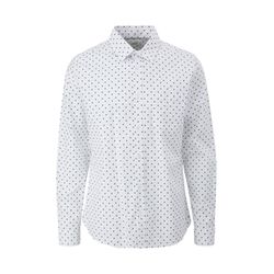 s.Oliver Red Label Slim : chemise en coton stretch - blanc (01A0)