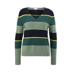 s.Oliver Red Label Cotton mix knit sweater  - green (79G2)