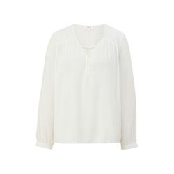 s.Oliver Red Label Blouse with smocked details  - white (0210)