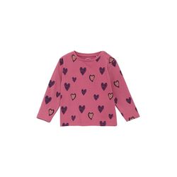 s.Oliver Red Label T-Shirt manches longues avec impression allover - rose (45A3)