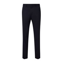 s.Oliver Red Label Slim : pantalon à plis - bleu (5952)