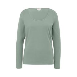 s.Oliver Red Label Cotton stretch longsleeve  - green (7210)
