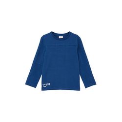 s.Oliver Red Label Longsleeve with decorative stitching   - blue (5490)