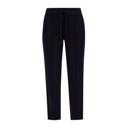 s.Oliver Red Label Relaxed: trousers in interlock jersey   - blue (5959)