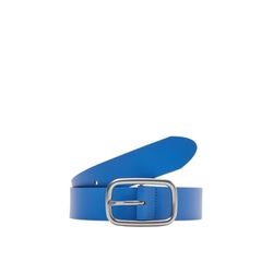 s.Oliver Red Label Ceinture en cuir avec boucle ardillon  - bleu (5520)