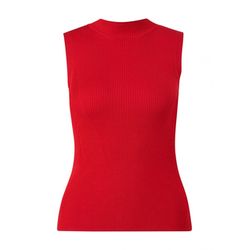 comma Slipover with ribbed structure - red (3069)
