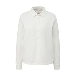 s.Oliver Red Label Cotton stretch jersey shirt - white (0210)