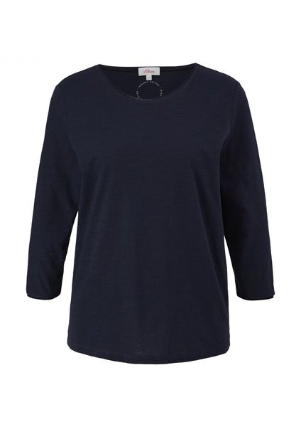 s.Oliver Red Label T-Shirt manches 3/4  - bleu (5959)
