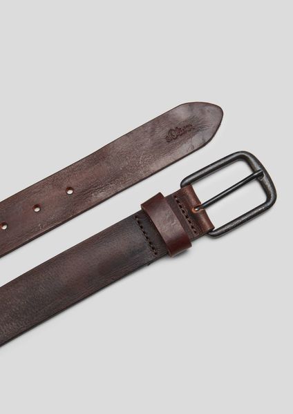 s.Oliver Red Label Leather belt - brown (8798)